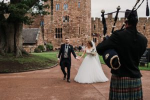 Wedding Bagpipes in The Lake District